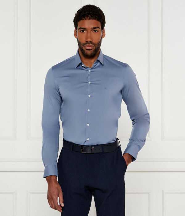 

Рубашка Slim fit Calvin Klein, синий
