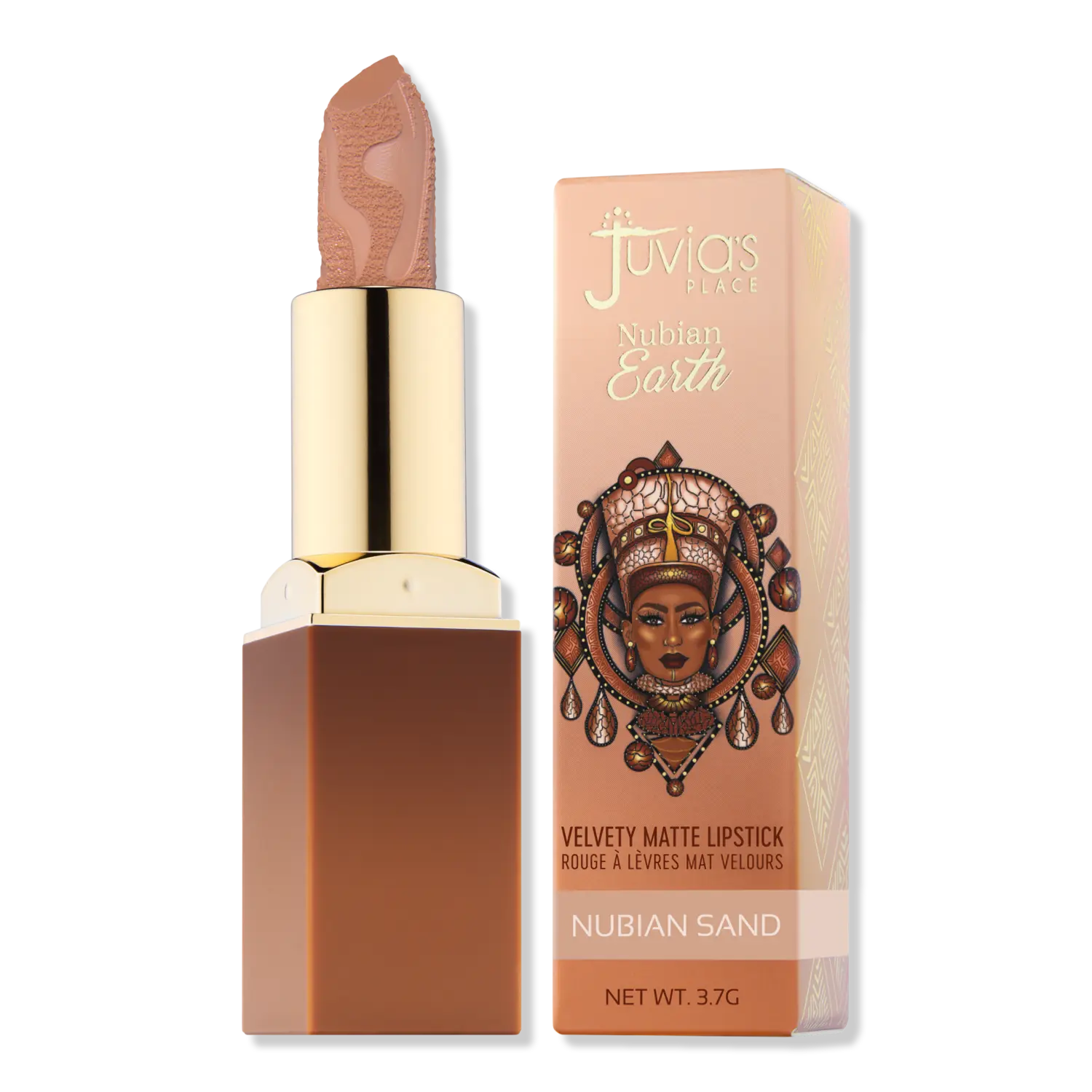 

Помада Nubian Earth Juvia's Place, Nubian Sand (sandy nude)