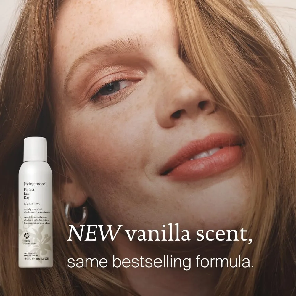 Сухой шампунь Living Proof, Perfect hair Day, для женщин и мужчин, 150 мл, лимитированная серия с ароматом ванили. — фото 2