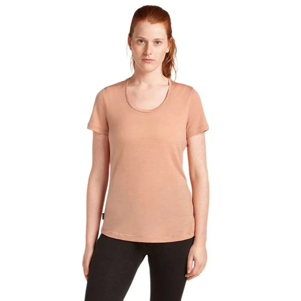 

Футболка с коротким рукавом Icebreaker Merino 125 Cool Lite Sphere III Scoop, бежевый