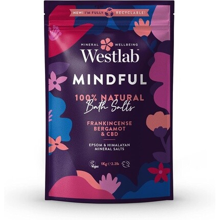 

Zoya Shop - Соли для купания Mindful - 1 кг, Westlab