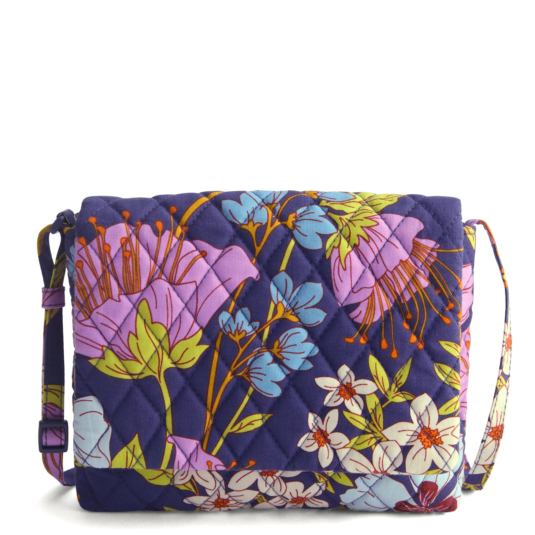 

Хлопковая мини-сумка через плечо с клапаном Hipster Vera Bradley, Coffee Garden