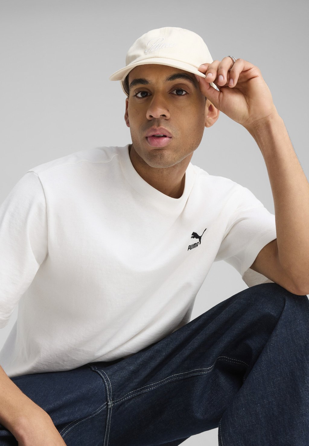 

Бейсболка ESS SCRIPT LOGO DAD Puma, бежевый
