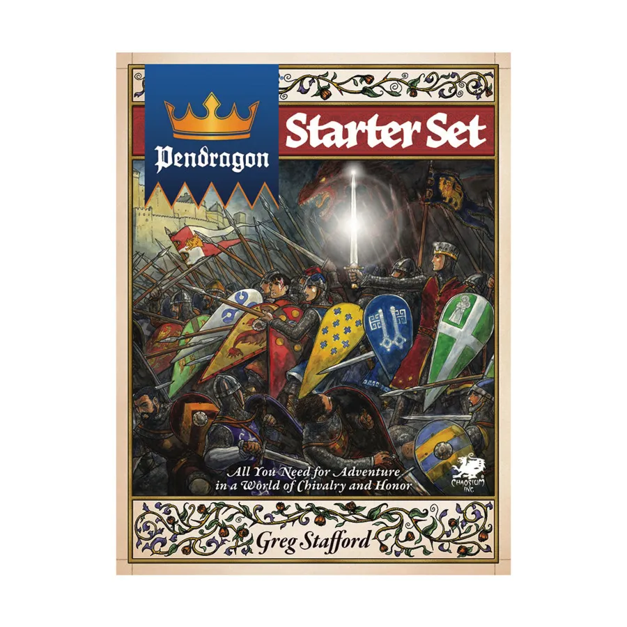 

Бокс-сет Pendragon RPG Starter Set, Pendragon (Chaosium)