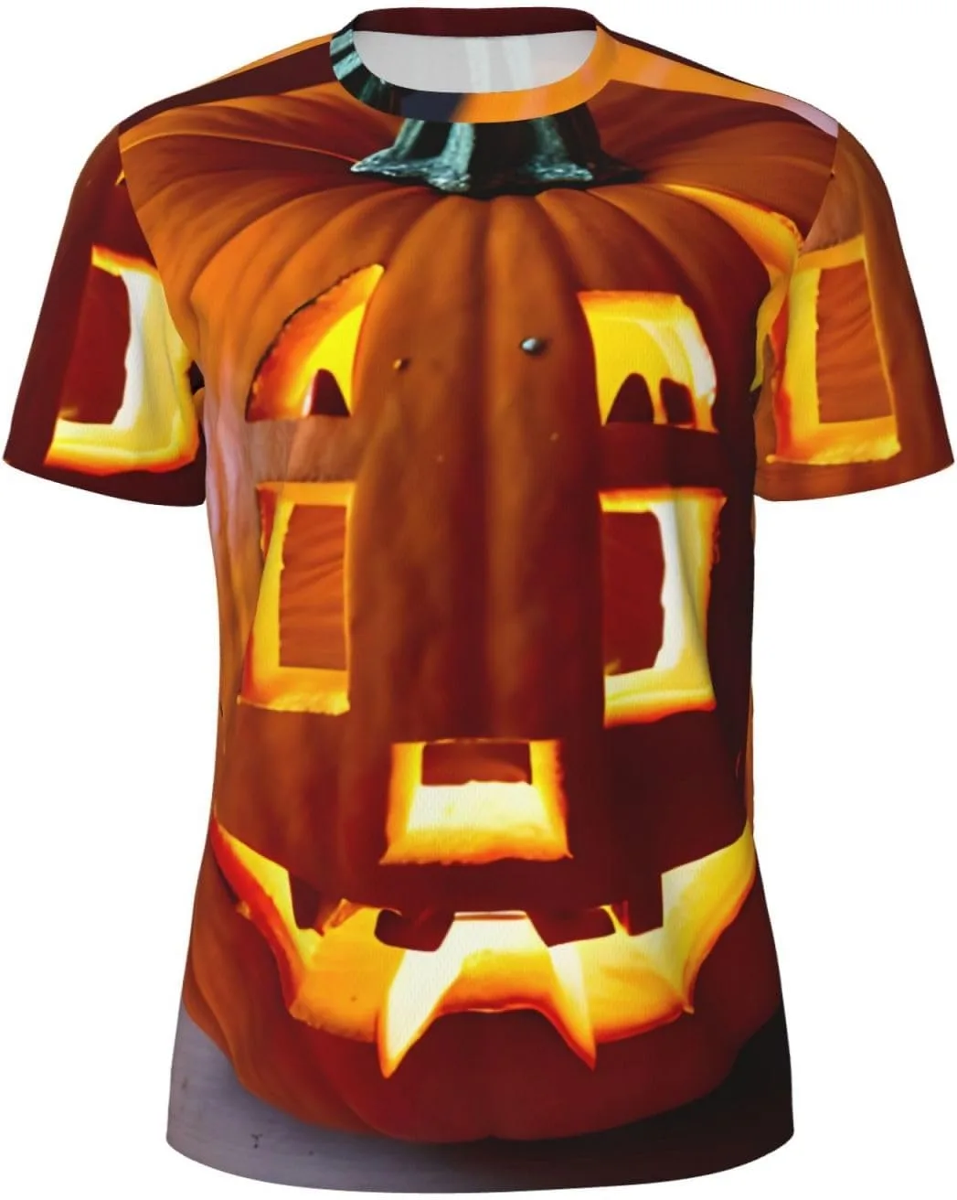 

Футболка мужская летняя с принтом Fall Pumpkin, легкая и дышащая SDFHU