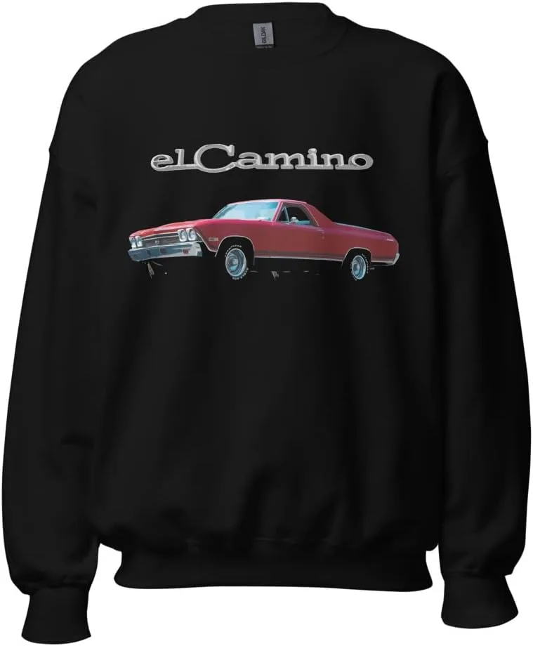 

Свитшот с классическим автомобилем Chevy El Camino 1968 JG Infinite