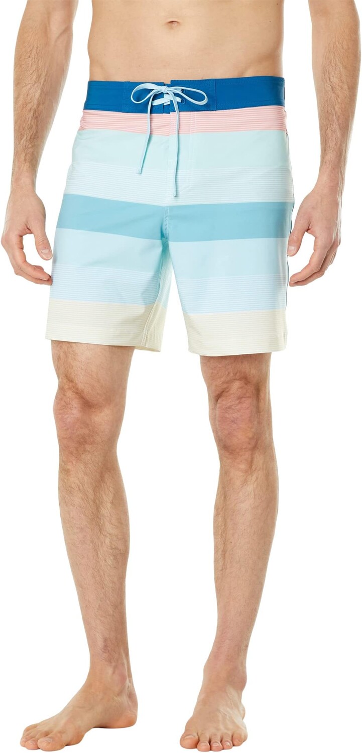 

Пляжные шорты Southern Tide Selden Stripe Water Shorts, цвет Blue Sapphire