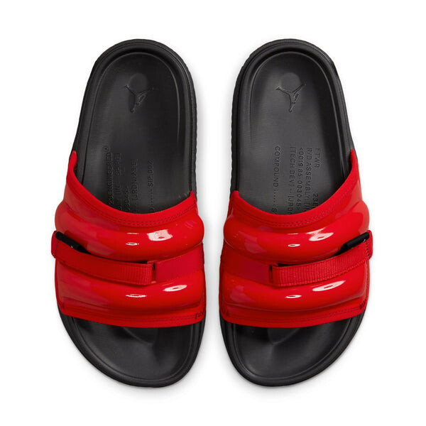 Тапочки super play slide 'university red' Air Jordan, красный — фото 3