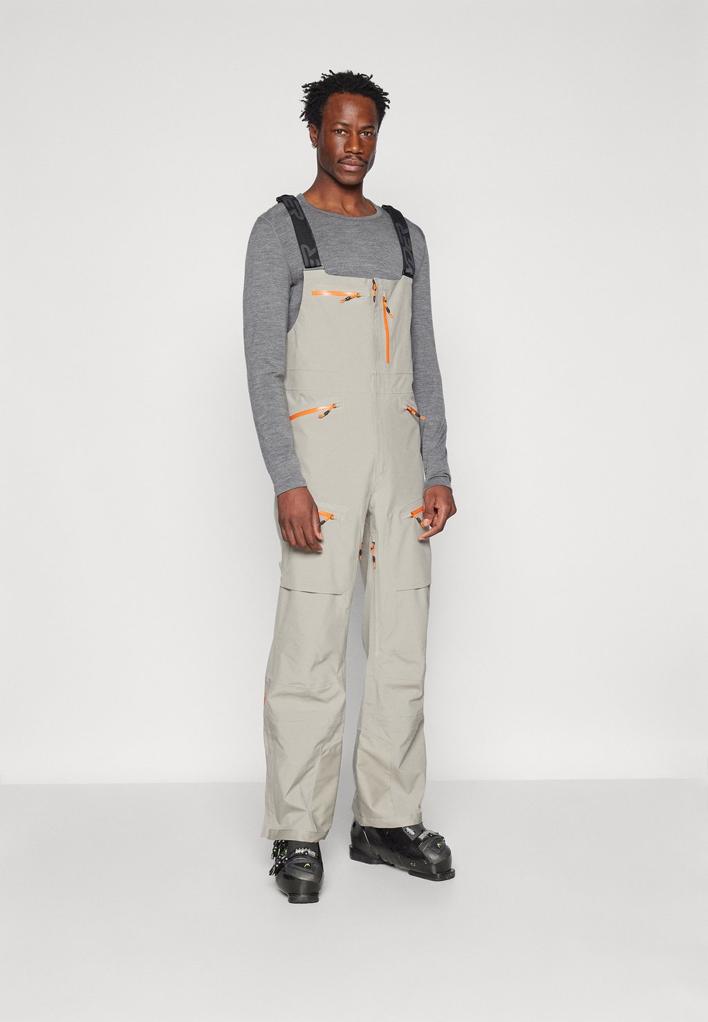 

Лыжные брюки SANCTION BIB PANTS Spyder, бежевый