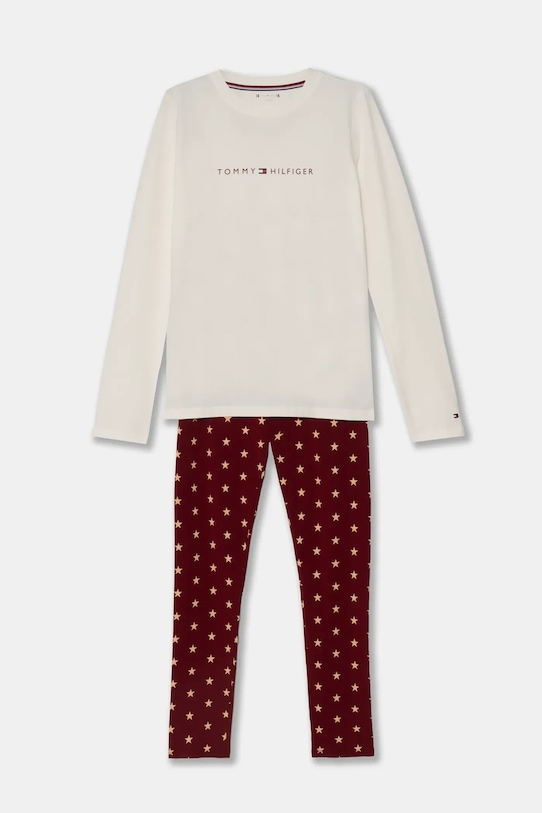 

Детская пижама Tommy Hilfiger, бордовый