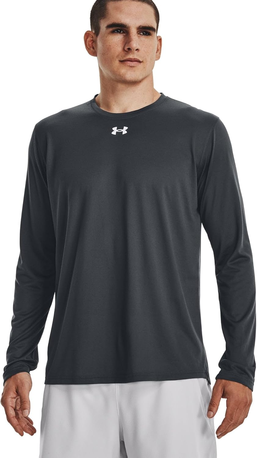 

Футболка Tech Tee LS от Under Armour, Stealth Gray/White, Белый, Футболка Tech Tee LS от Under Armour, Stealth Gray/White