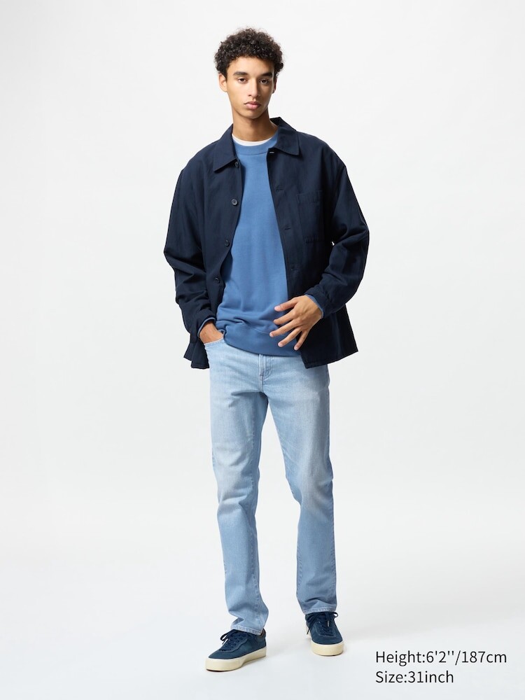 

Джинсы облегающего кроя Uniqlo, цвет 62 синий