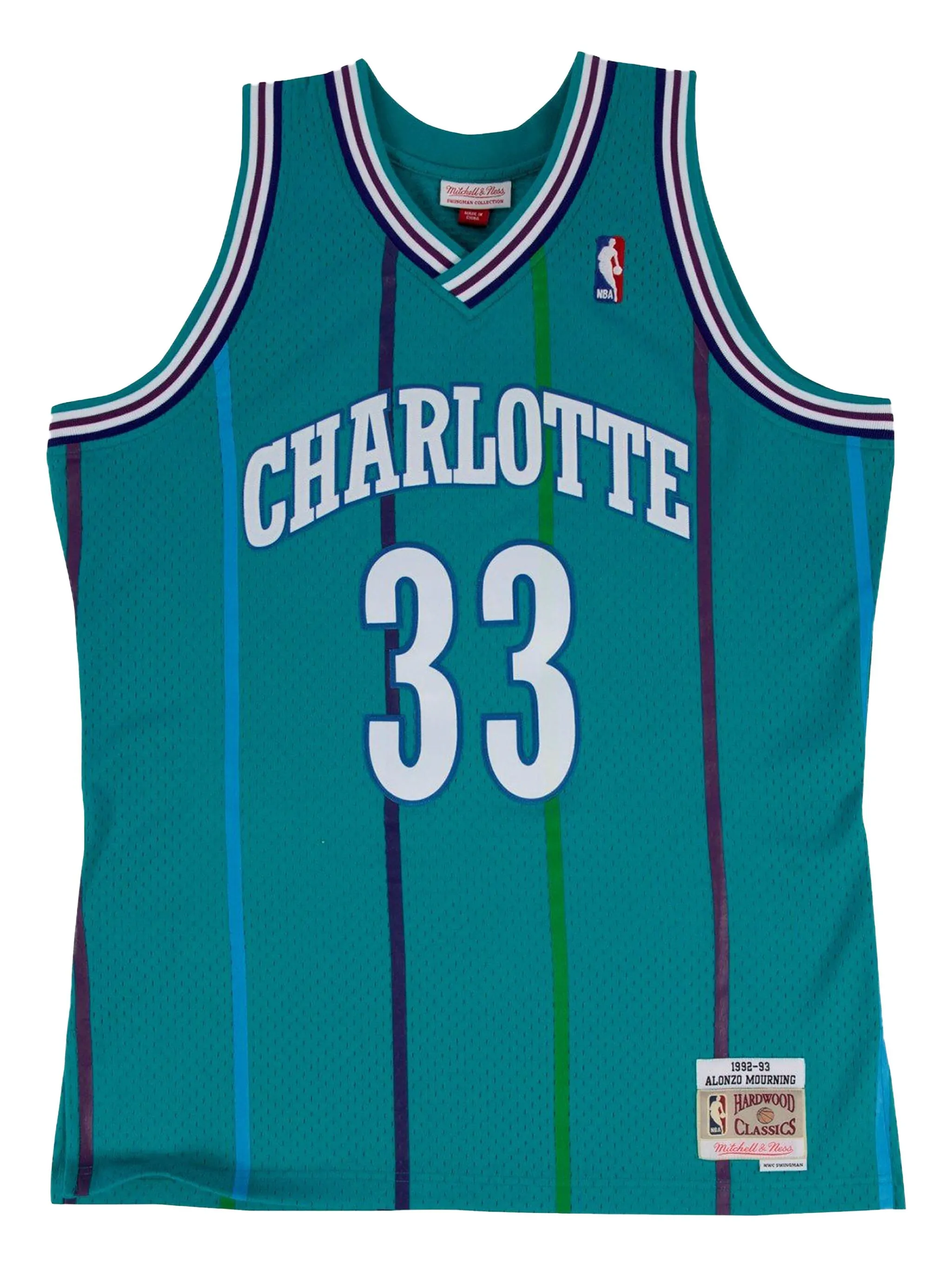 

Топ Hornets Alonzo Mourning Mitchell & Ness, зеленый