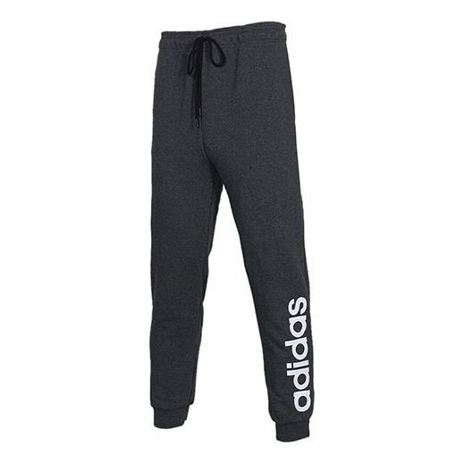 

Спортивные штаны adidas neo M Trackpants Logo Printing Bundle Feet Sports Pants Gray, серый