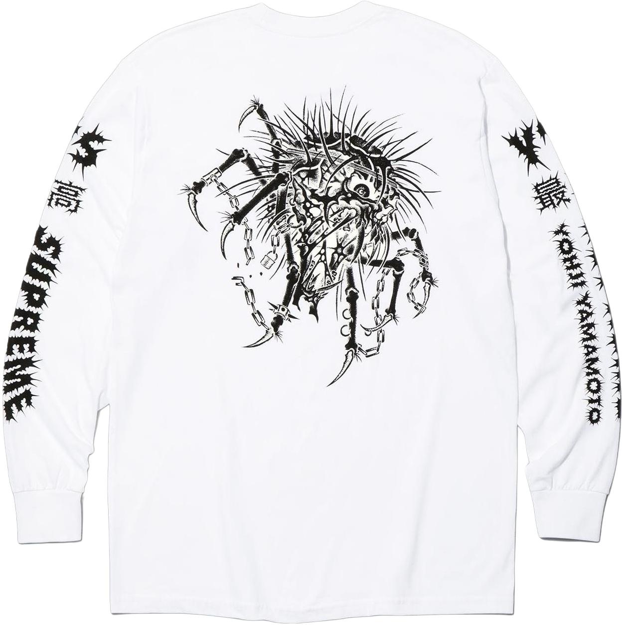Футболка X Y's By Yohji Yamamoto с длинными рукавами Supreme, белый — фото 4