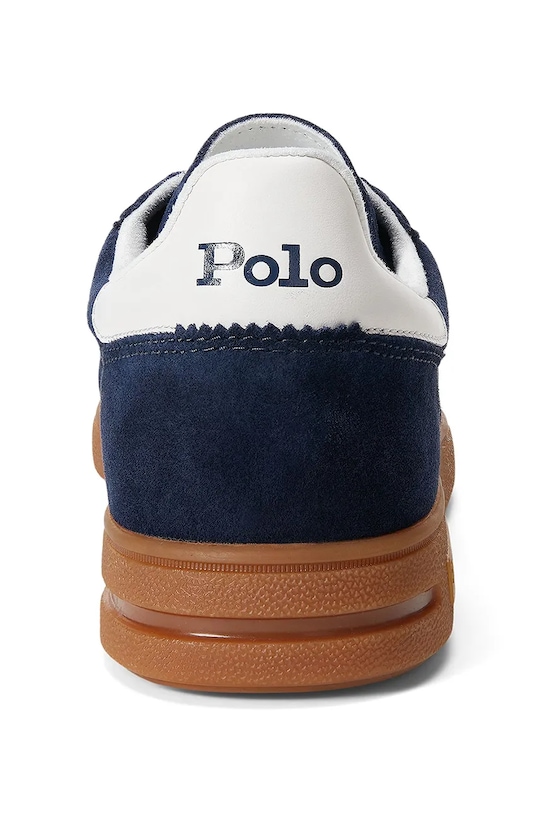 Замшевые кроссовки Bedford Pp Polo Ralph Lauren, темно-синий — фото 3