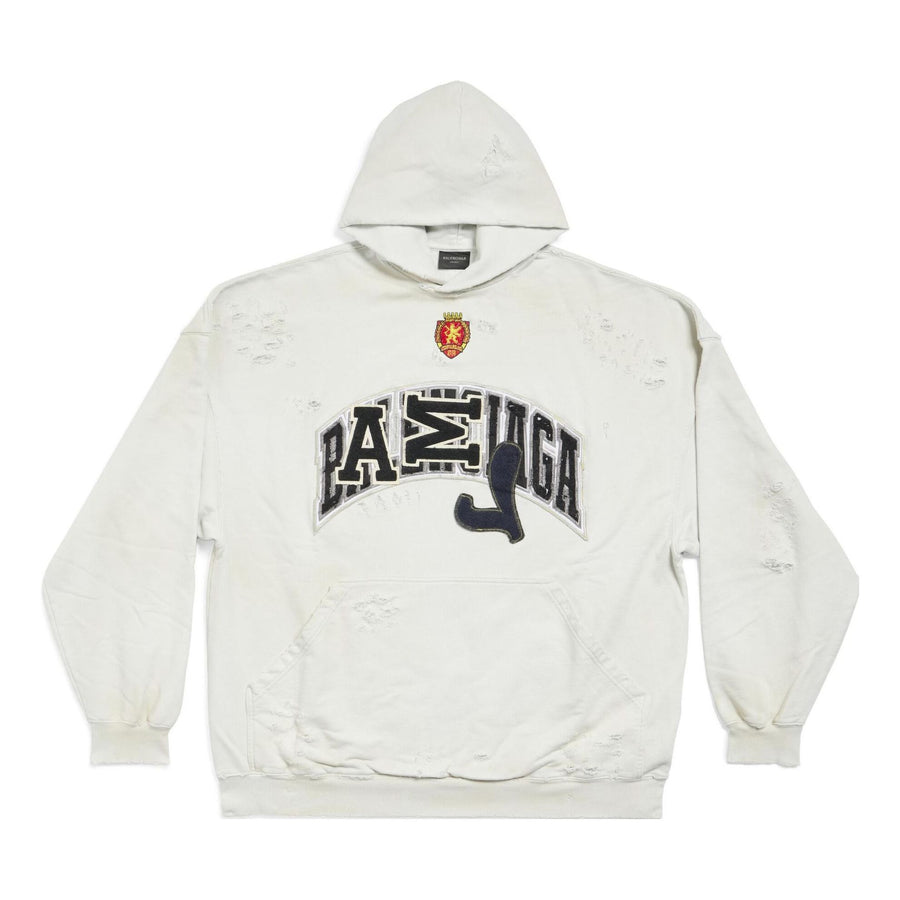 

Худи Balenciaga Skater Hoodie Oversized 'White', белый