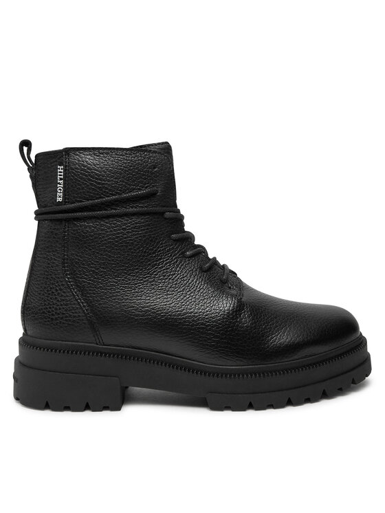 

Сапоги Th Chunky Tl Lace Up Boot FM0FM05270 Tommy Hilfiger, черный