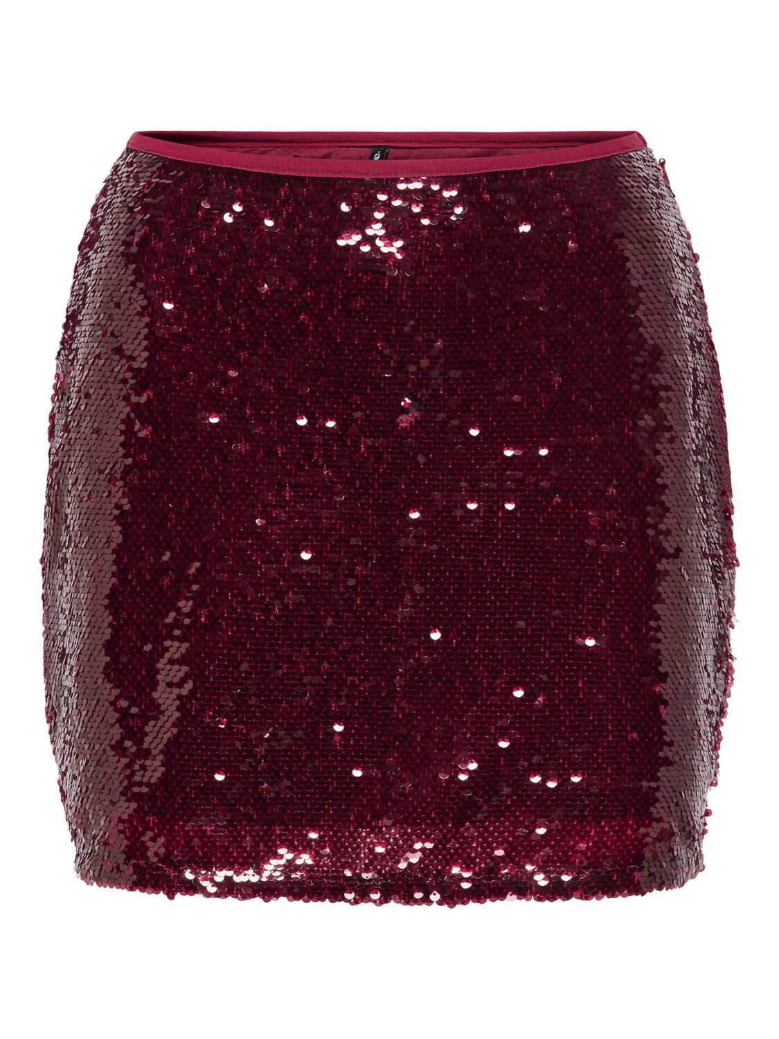 

ONLY Юбка в рубиново-красном цвете