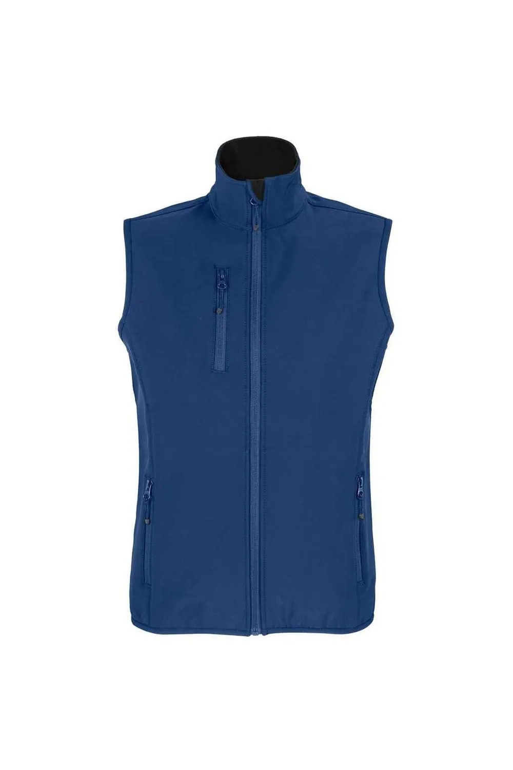 

Утеплитель для тела Falcon Softshell из переработанного сырья SOL'S, синий