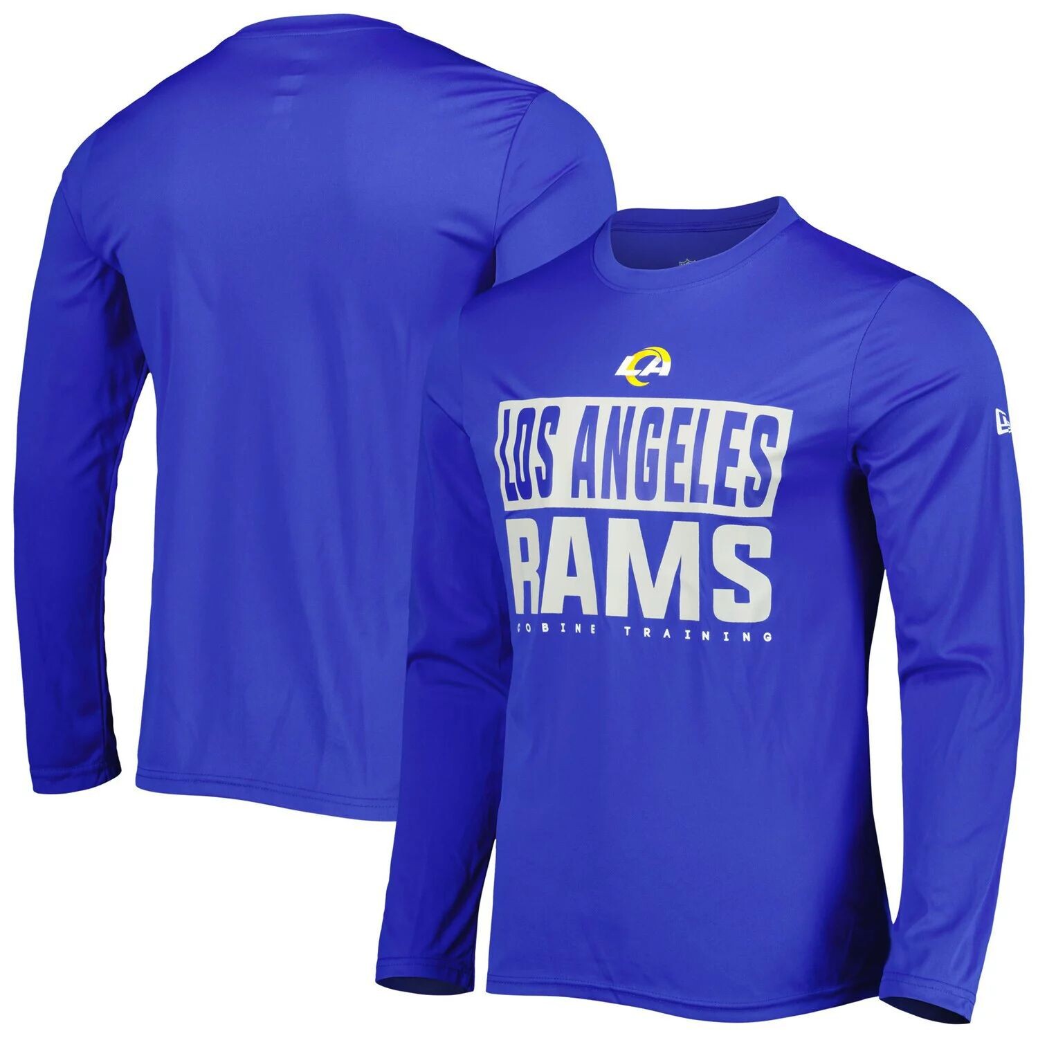 

Мужская футболка с длинным рукавом Royal Los Angeles Rams Joint Authentic Offsides New Era