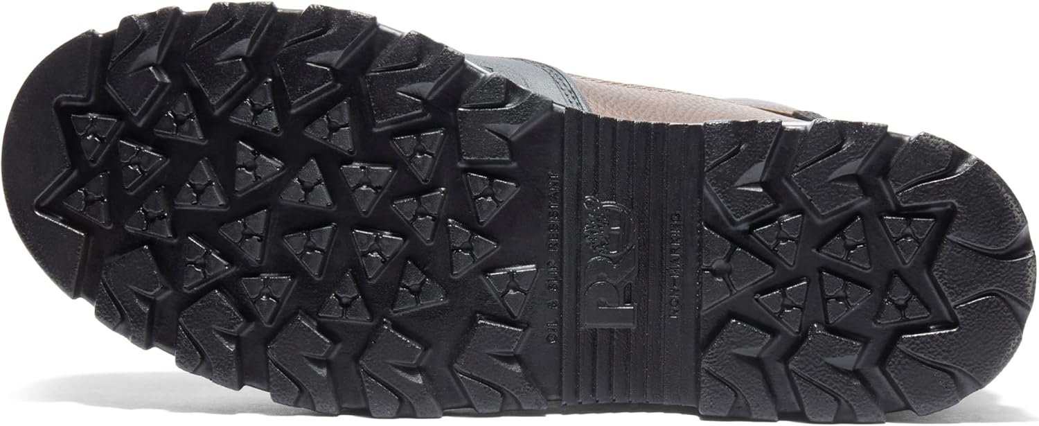 Timberland PRO мужские промышленные рабочие ботинки Rigmaster Xt 6 дюймов со стальным защитным носком и водонепроницаемостью, Brown — фото 4