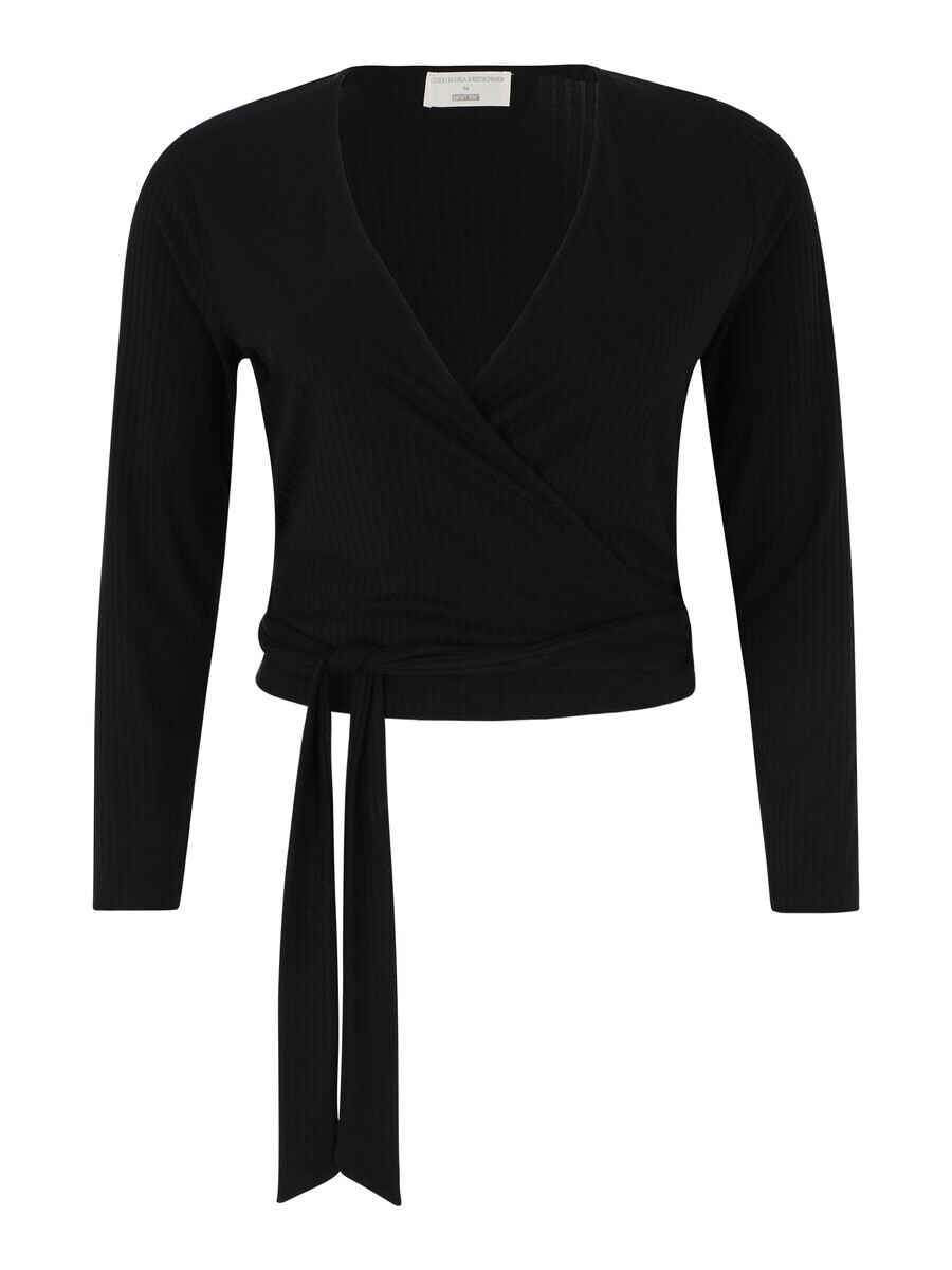 

Лонгслив Guido Maria Kretschmer Curvy Shirt, черный
