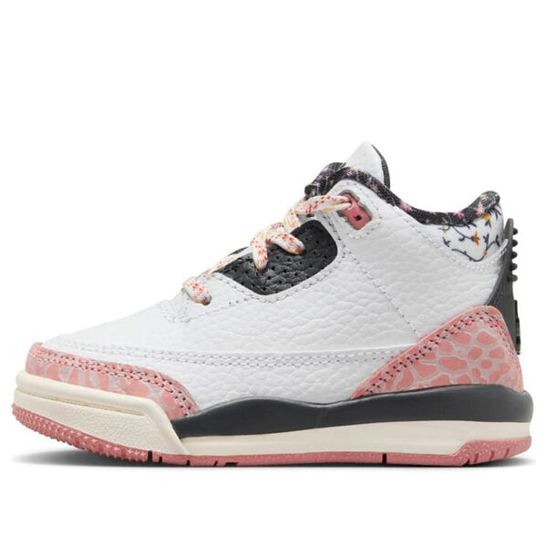 

Кроссовки 3 retro 'red stardust' Air Jordan, белый