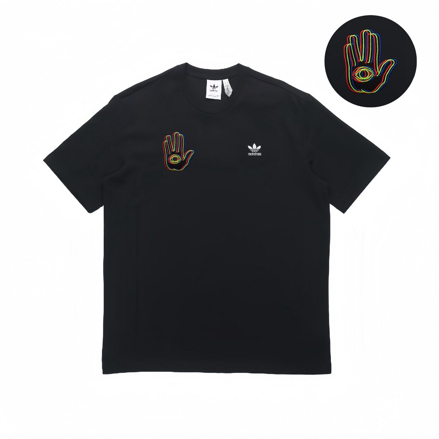 

Футболка мужская черная Adidas Originals, черный