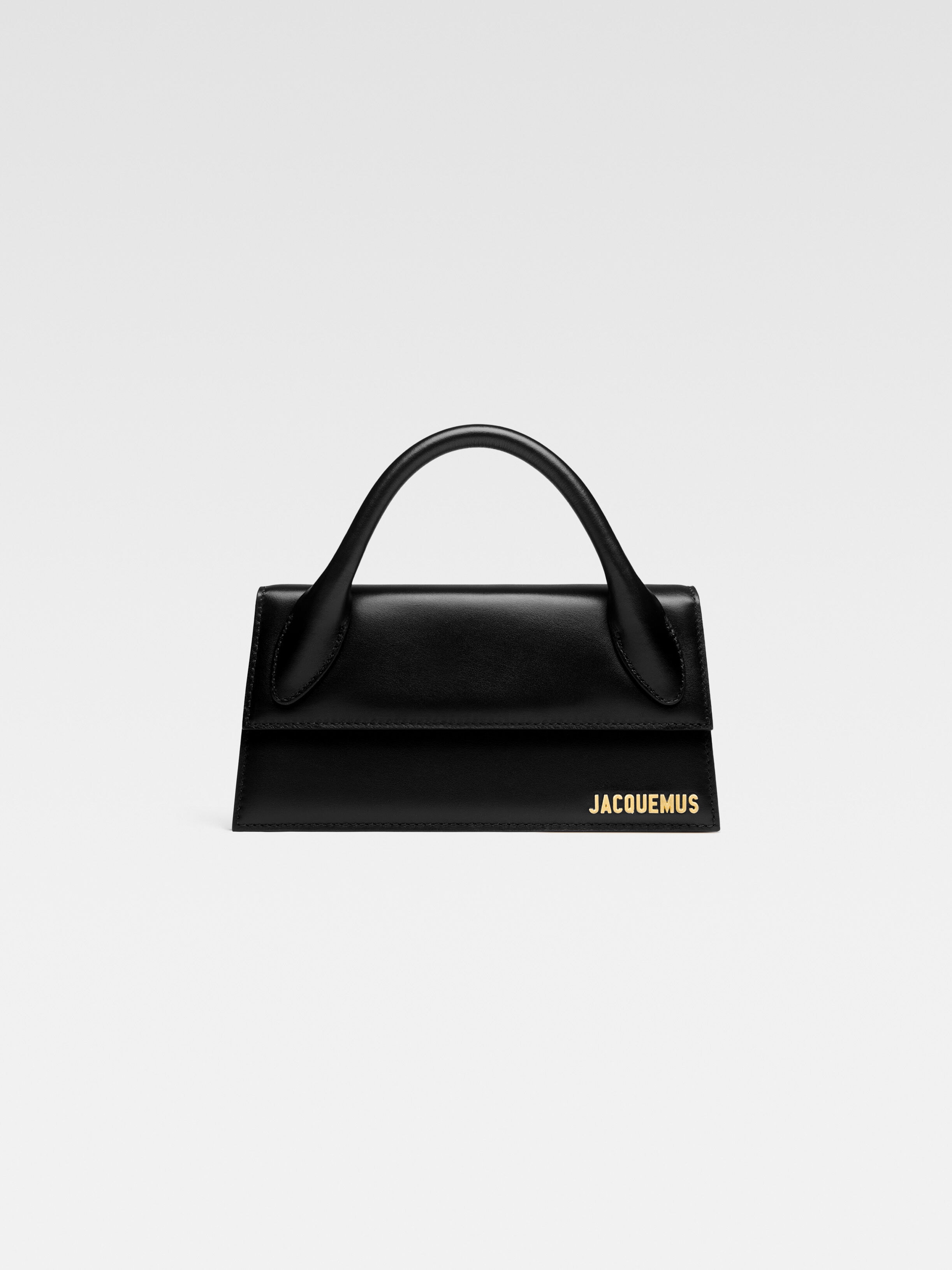 

Длинная кожаная сумка JACQUEMUS The long Chiquito, черный