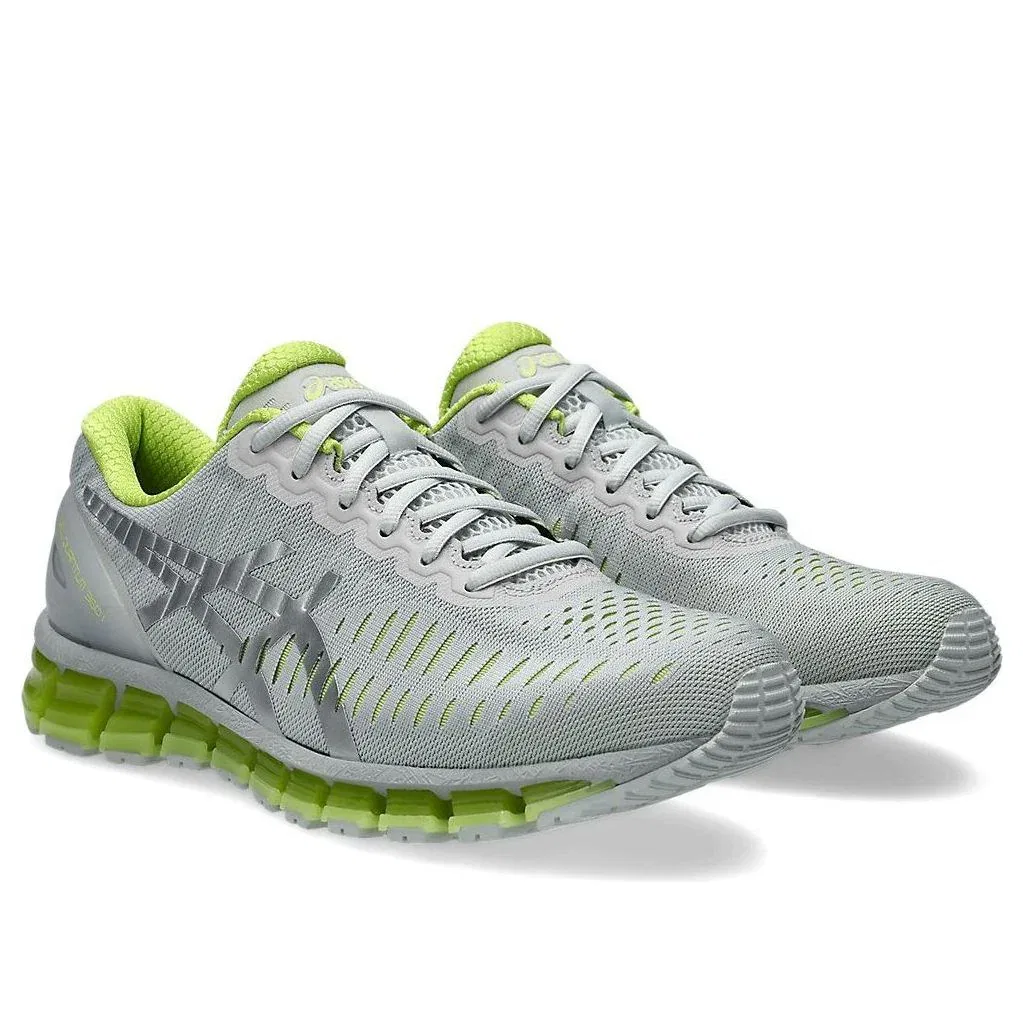 Кроссовки ASICS Gel-Quantu 360 I 'Glacier Grey Neon Lime' 1203A730-022, серый — фото 2