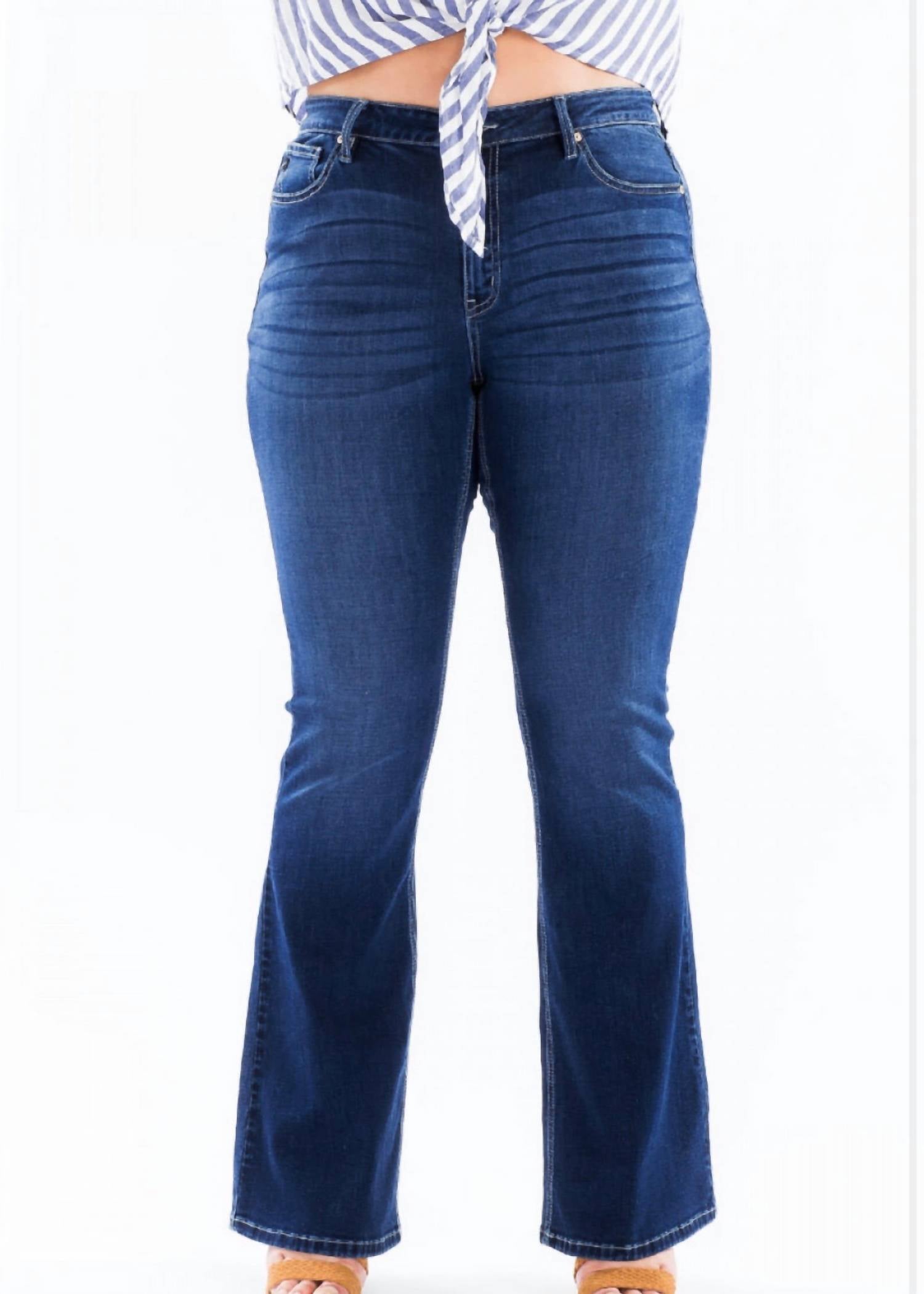 

Бетти джинсы в темно-синем KanCan