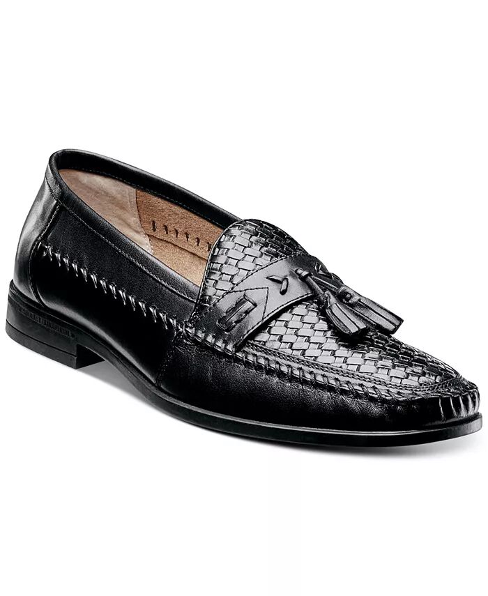 

Мужские мокасины Strafford Woven Tassel Nunn Bush, черный