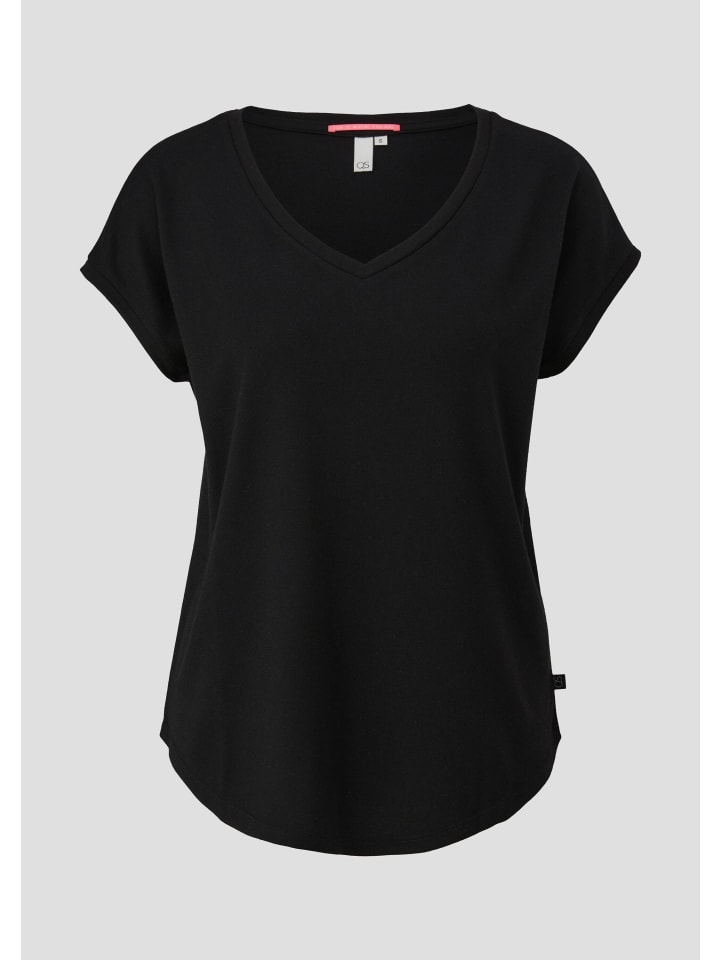 

QS Футболка черного цвета (9999), Черный, QS Футболка черного цвета (9999)