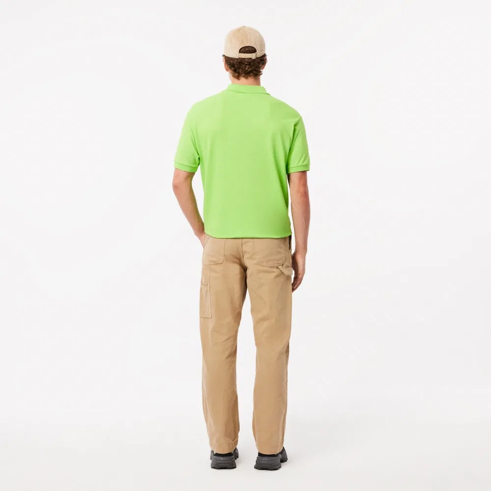 Мужские брюки-карго бежевые от Lacoste — фото 3