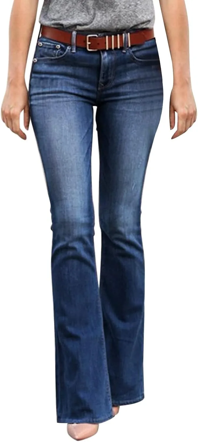 

Джинсы Wide Leg для женщин 2025, трендовые High Waisted, Stretchy Denim