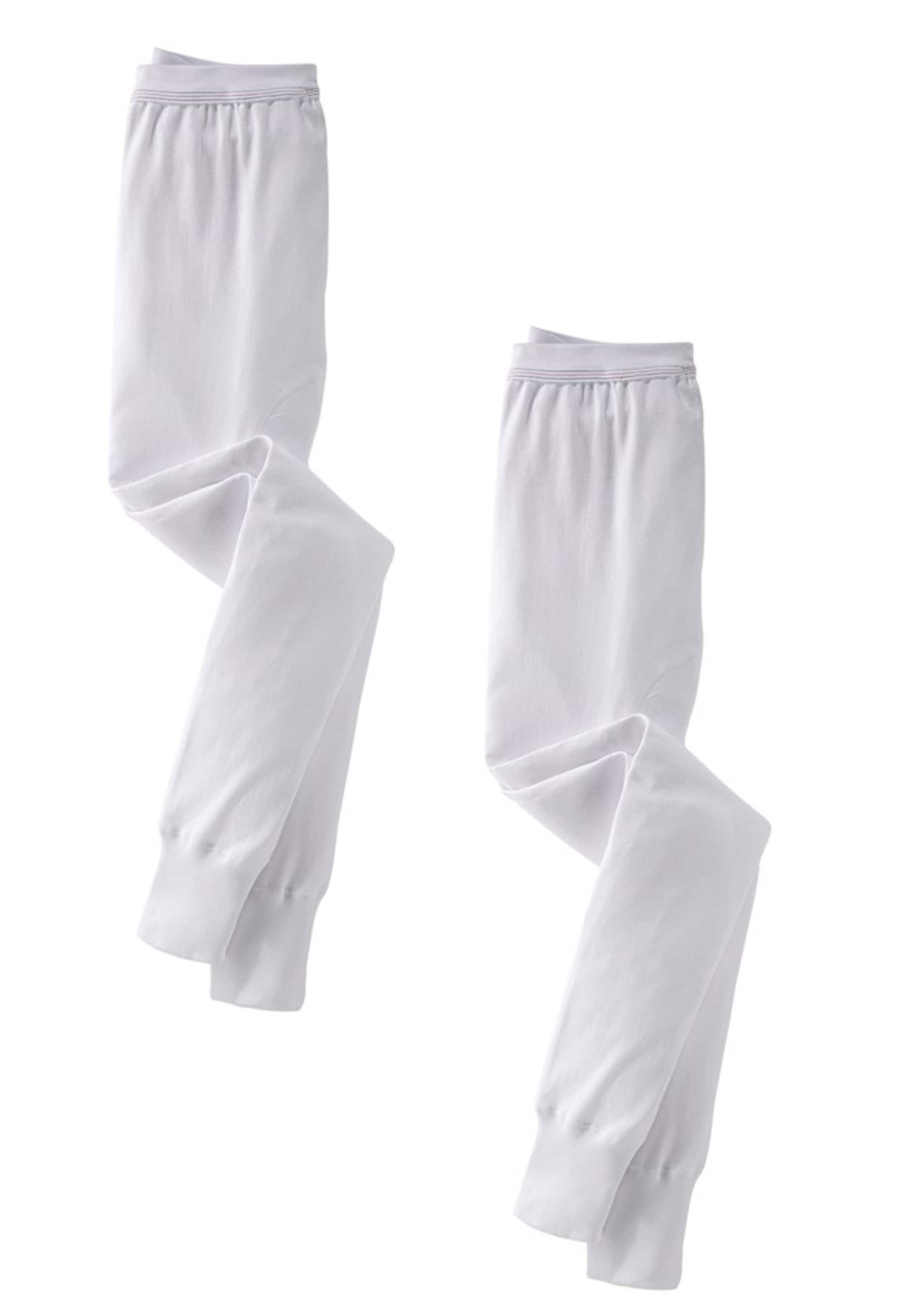 

CLIPPER Термобелье Long Johns в белом цвете