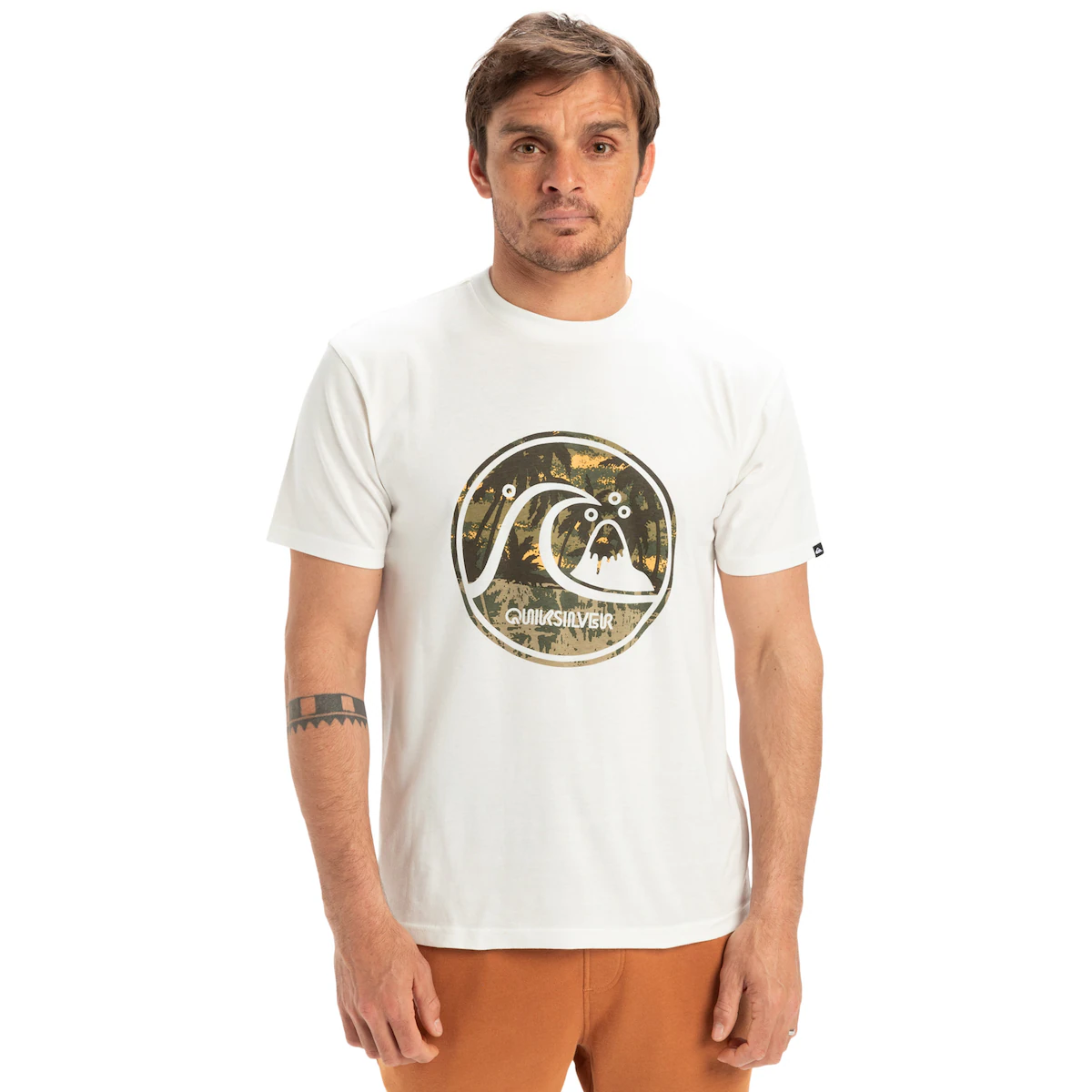 

Мужская футболка Quiksilver Evo Bubble Wrapped, белый