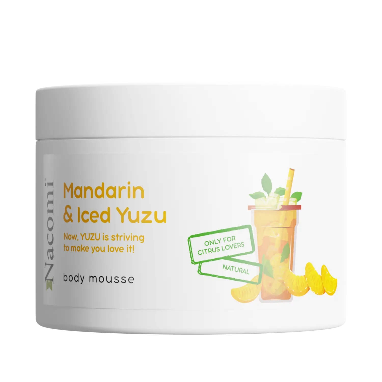 

Мусс для тела Nacomi Mandarin&Iced Yuzu, 180 мл
