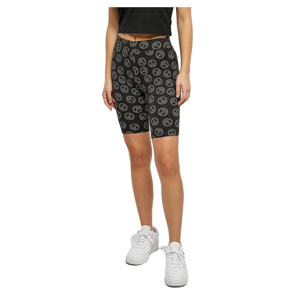 

Леггинсы Urban Classics Soft AOP Cycle Short, черный