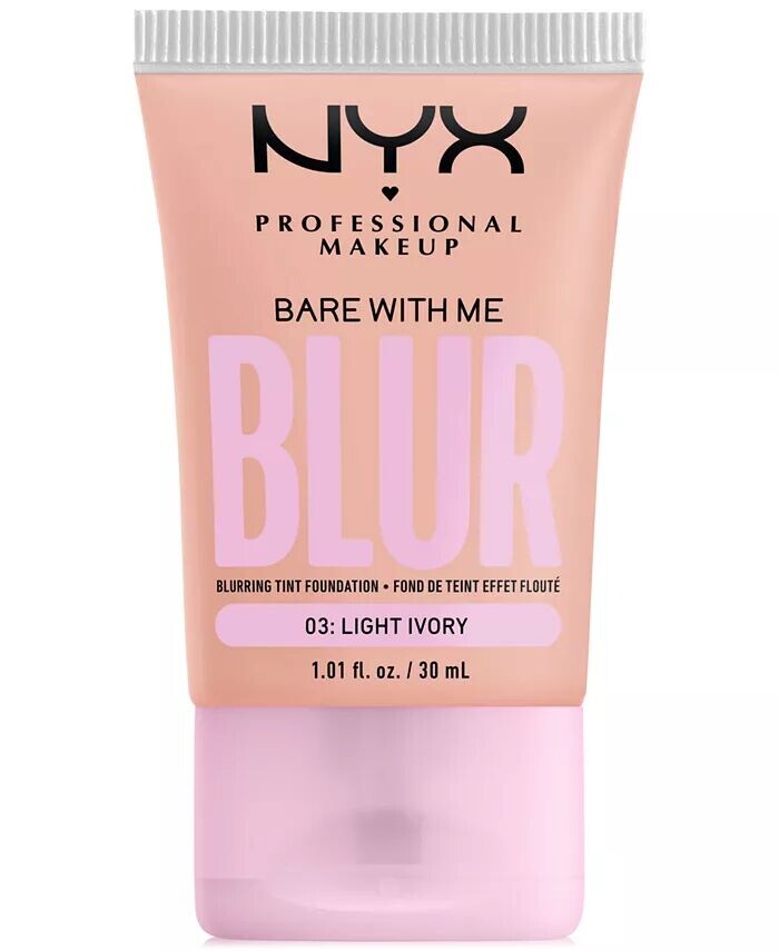 

Тональная основа Bare With Me Blur Tint Nyx Professional Makeup, цвет Light Ivory