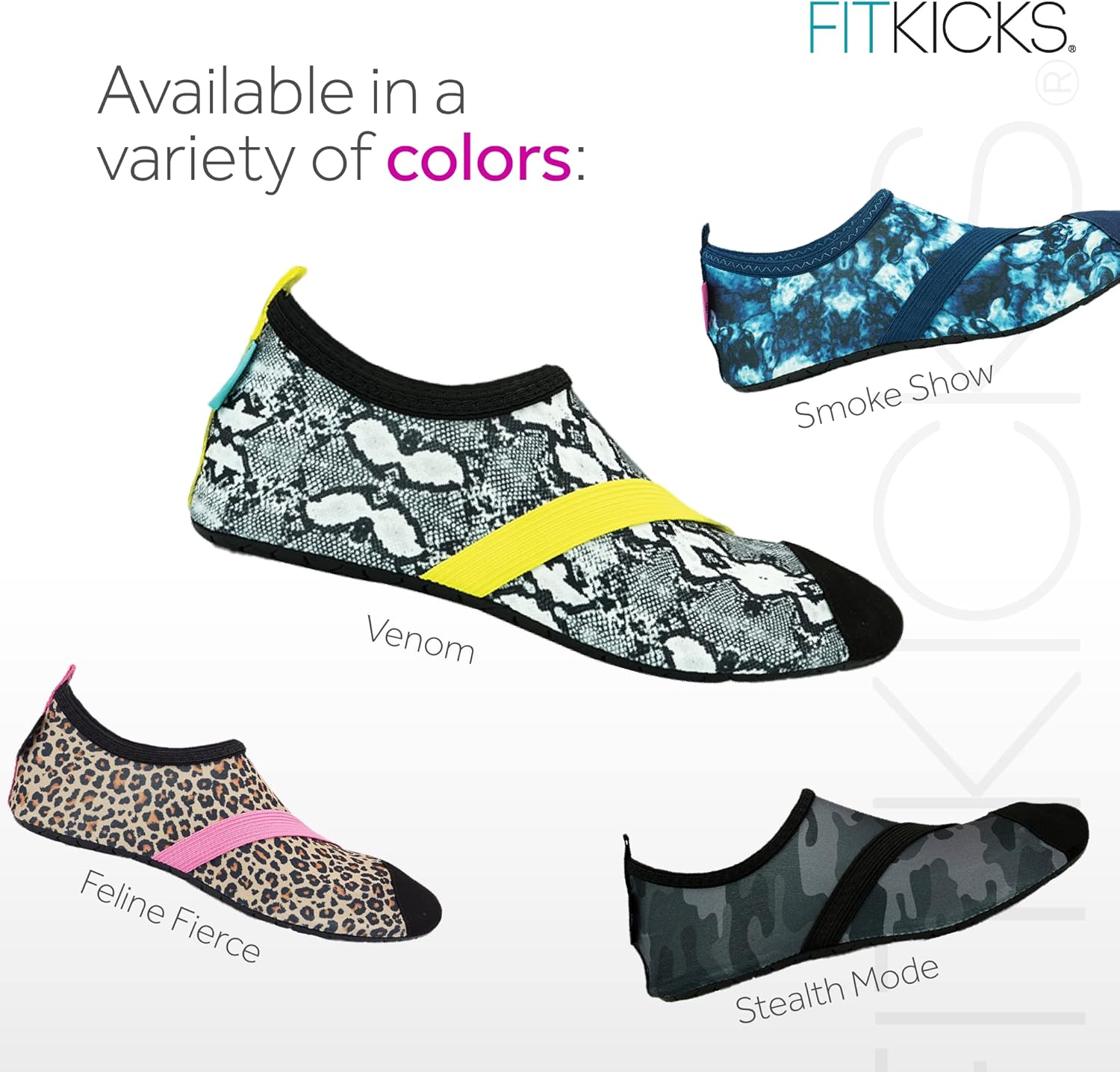 Оригинальные женские складные минималистичные кроссовки FITKICKS для активного образа жизни, йоги и водного спорта — фото 4