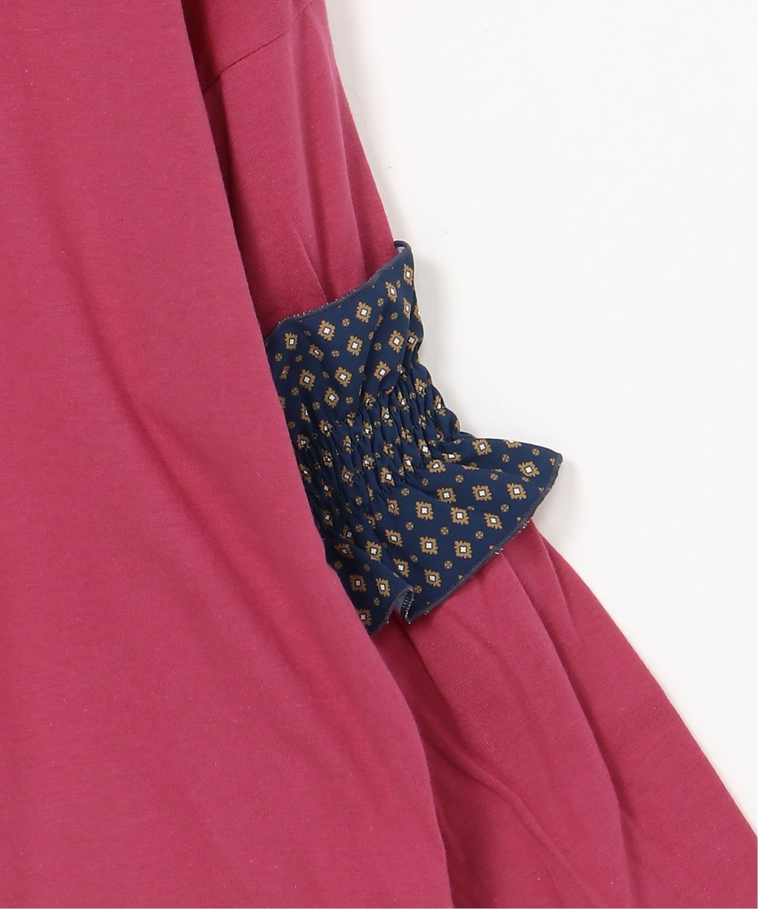 Jr. Футболка с оборками на рукавах Ocean&Ground, pink — фото 4