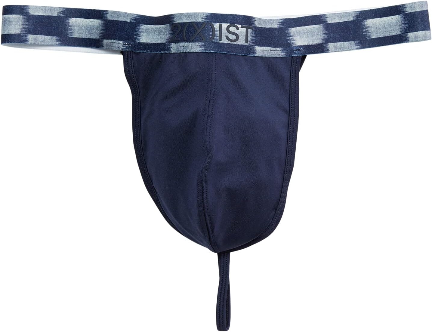 

Стринги 2(X)IST Sliq Y-Back Thong, цвет Navy Blazer/Indigo Jacquard Waistband