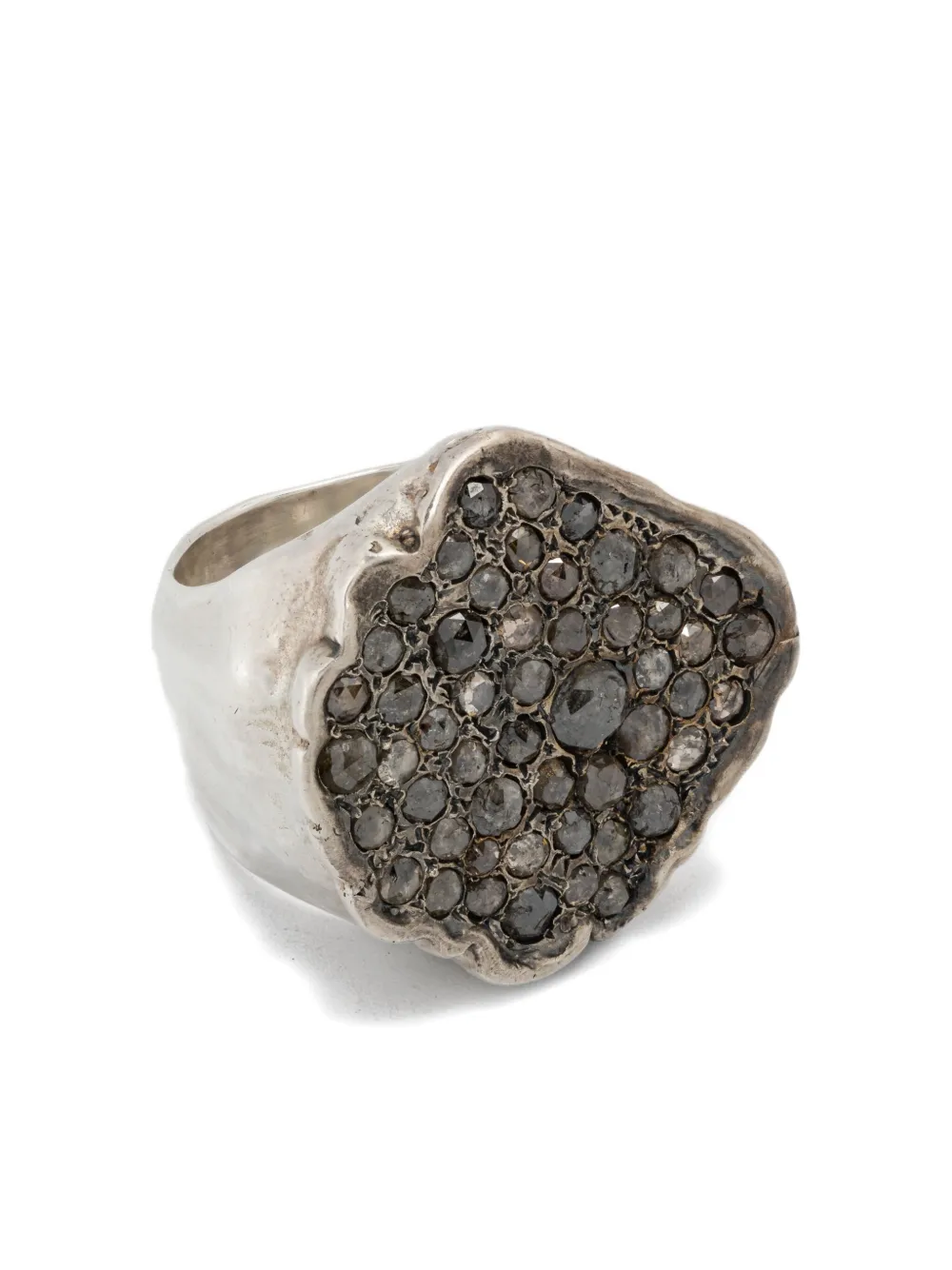 

Перстень с бриллиантами Rosa Maria, серебряный