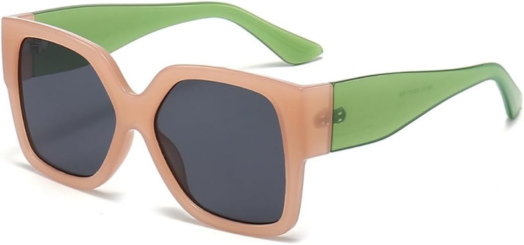 

Модные солнцезащитные очки большого размера в винтажном стиле, с крупной оправой, для мужчин и женщин, в стиле ретро, ​​роскошные, яркие (58-17-145) TKKTLLT, 58-17-145