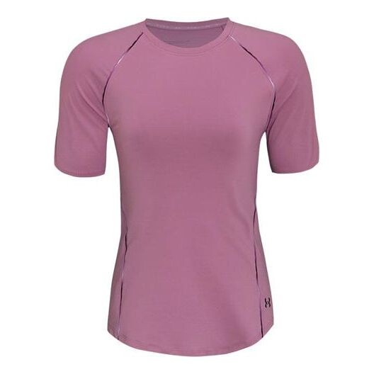 

Футболка rush casual breathable training sports short sleeve pink red Under Armour, красный