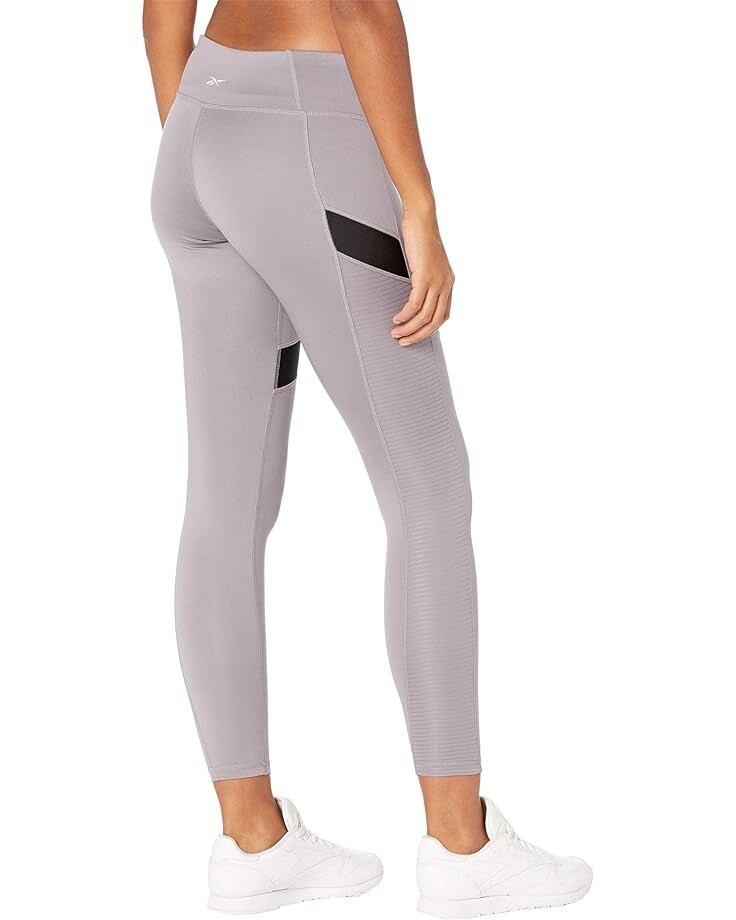 

Брюки Reebok Workout Ready Mesh Tights, цвет Gravity Grey
