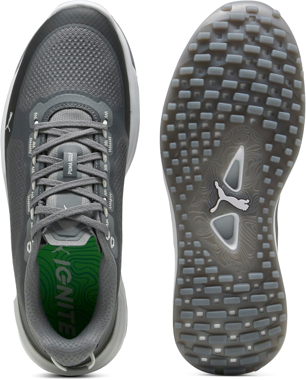 Мужские кроссовки Puma Ignite Elevate X, Slate Sky-puma Black-ash Gray — фото 4