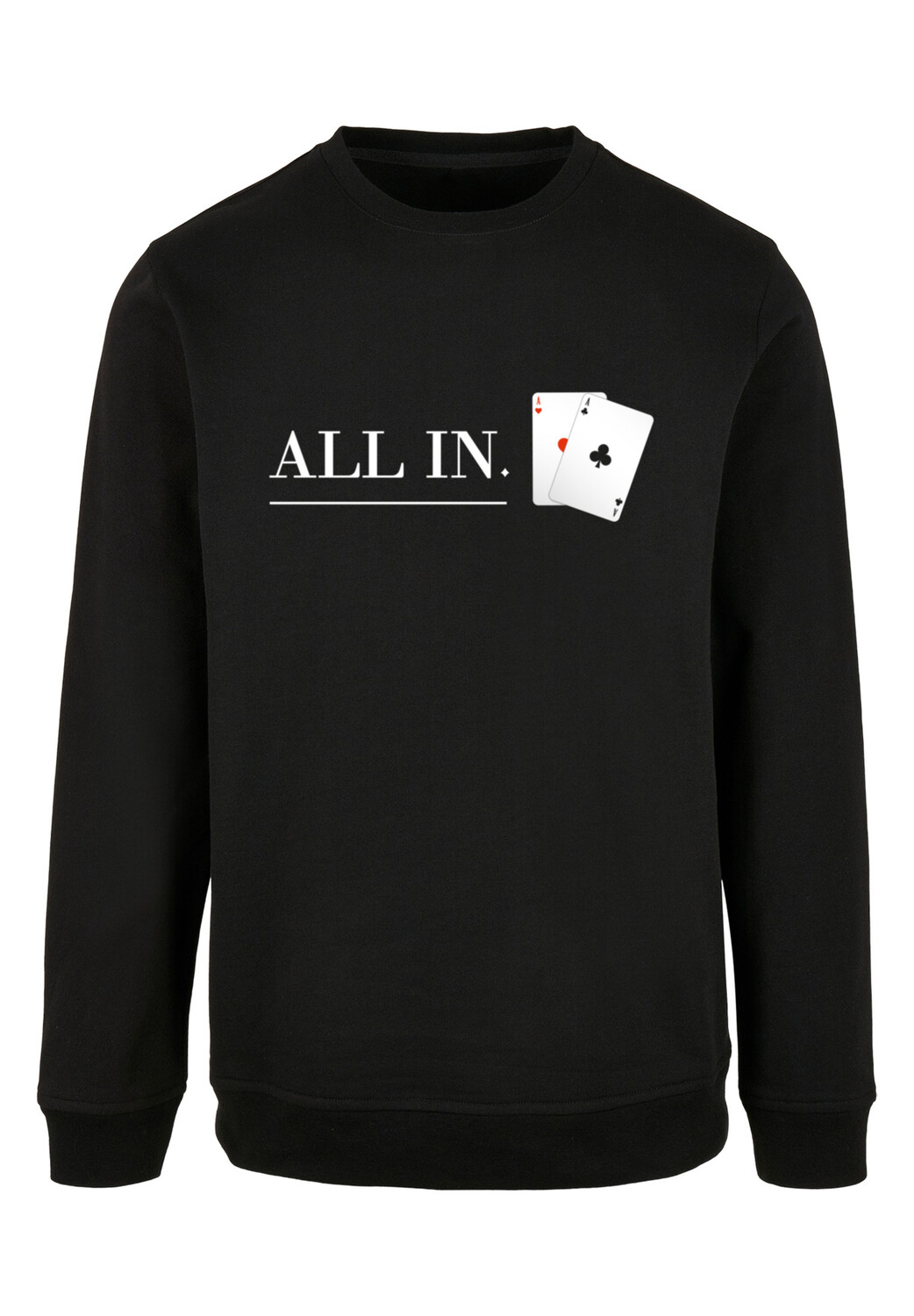 

Пуловер F4NT4STIC Sweatshirt Poker All, черный